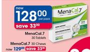 MenaCal.7-30 Tablets Per Pack
