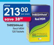 Threshhold Real MSM-120 Tablets Per Pack