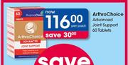 ArthroChoice Advanced Joint Support-60 Tablets Per Pack