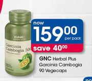 GNC Herbal Plus Garcinia Cambogia-90 Vegecaps Per Pack