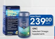 GNC Selected Omega Supplements-Each
