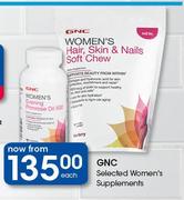 GNC Selected Women's Supplements-Each