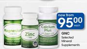 GNC Selected Mineral Supplements-Each