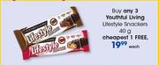 Youthful Living Lifestyle Snackers-40g Each