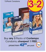 Contempo Condoms-Per Pack