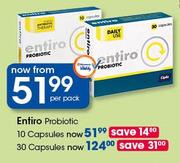 Entiro Probiotic Capsules-10's Per Pack