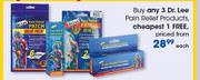 Dr. Lee Pain Relief Products-Each