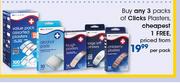Clicks Plasters-Per Pack