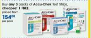 Accu-Chek Test Strips-Per Pack