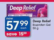 Deep Relief Ibuprofen Gel-50g Each