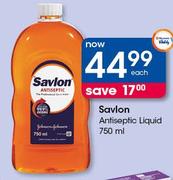 Savlon Antiseptic Liquid-750ml Each