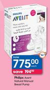 Philips Avent Natural Manual Breast Pump-Each