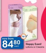Happy Event Lotions Or Creams-Each