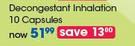 Karvol Decongestant Inhalation-10 Capsules Each