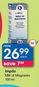 Impilo Milk Of Magnesia-100ml Each