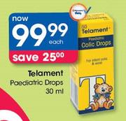 Telament Paediatric Drops-30ml Each