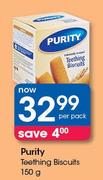 Purity Teething Biscuits-150g Per Pack