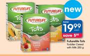Futurelife Tots Toddler Cereal With Milk-250g Each