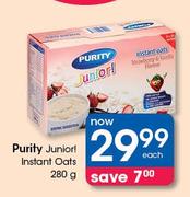 Purity Junior! Instant Oats-280g Each