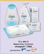Dove Baby Toiletries-Each