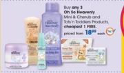 Oh So Heavenly Mini & Cherub And Tots 'N Toddlers Products-Each