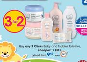 Clicks Baby & Toddler Toiletries-Each