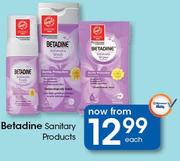 Betadine Sanitary Products-Each