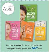 Sorbet Facial Skin Care Products-Each
