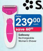 Safeway Rechargeable Women's Shaver-Each