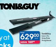 Toni & Guy Salon Pro Wide-Plate Straightener-Each