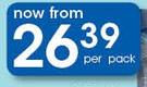 Gillette Disposable Razors Blue II Lubrastrip-5's Per Pack