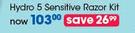 Schick Hydro 5 Sensitive Razor Kit