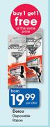 Dorco Disposable Razors