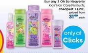 Oh So Heavenly Kids' Hair Care Products-Each