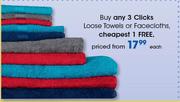 Clicks Loose Towels Or Facecloths