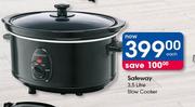 Safeway 3.5Liter Slow Cooker-Each
