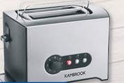 Kambrook 2-Slice Stainless Steel Toaster-Each