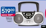 Safeway CD Radio PIA5811-Each