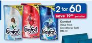 Comfort Value Pack Conditioner Refill-2x800ml Per Offer