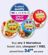 Marvellous Sweet Jars-Per Pack