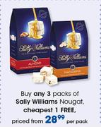 Sally Williams Nougat-Per Pack