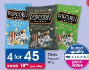 Clicks Popcorn-4x90g