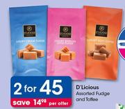 D'Licious Assorted Fudge And Toffee-For 2 Per Offer