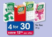 Tic Tac-4x38g Per Offer