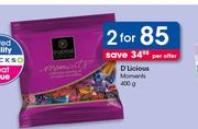 D'Licious Moments-2X400g Per Offer