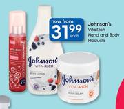 Johnson's Vita Rich Hand And Body Products-Each
