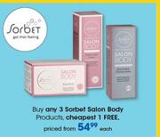  Sorbet Salon Body Products-Each