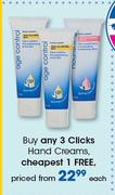 Clicks Hand Creams-Each