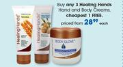  Healing Hands Hand & Body Creams-Each