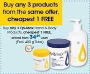 Epi Max Hand & Body Products-Each